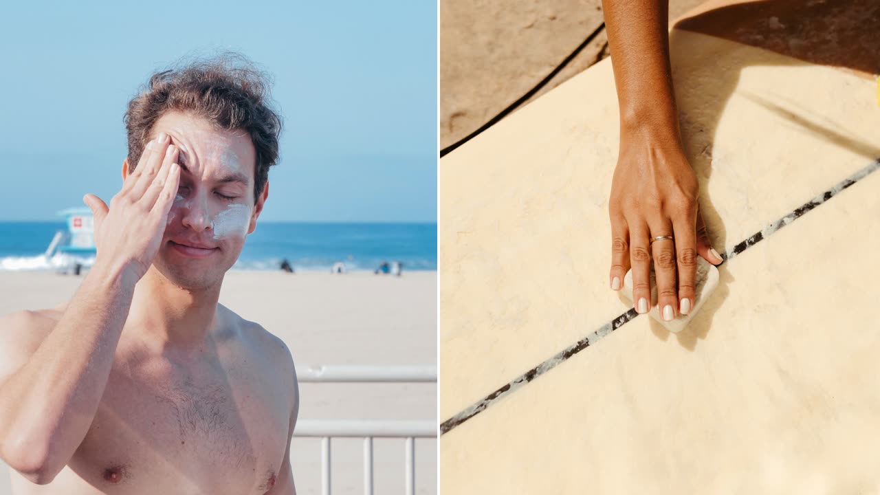 Zinc sunscreen & surf wax